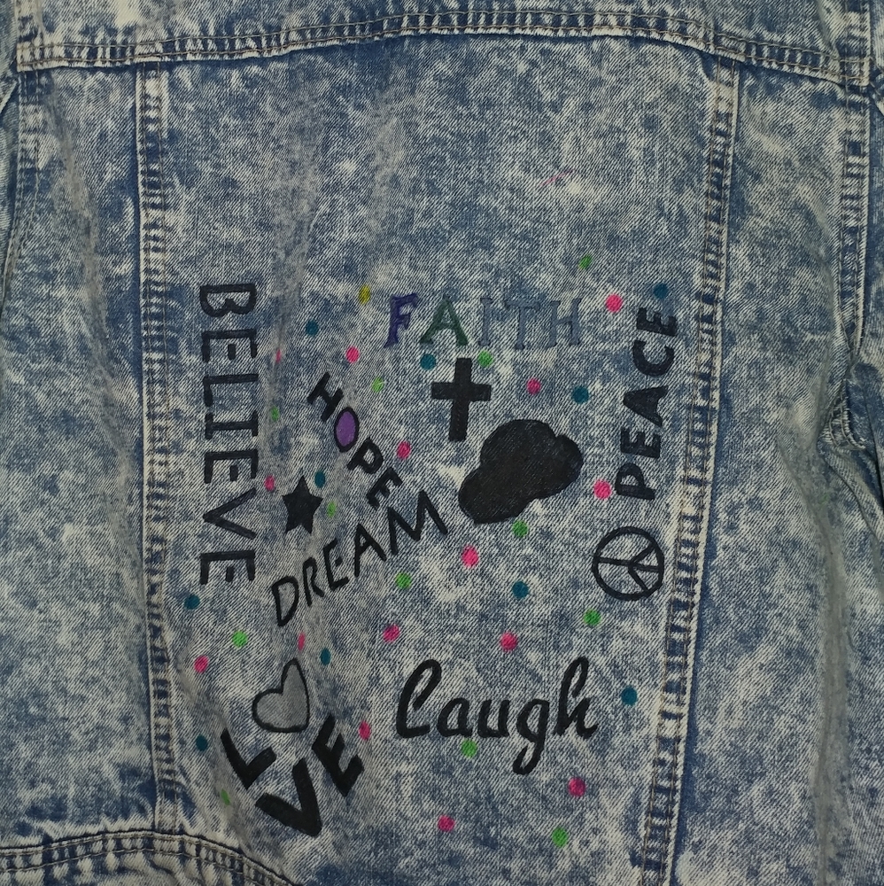 Positive Inspiration Denim Jacket